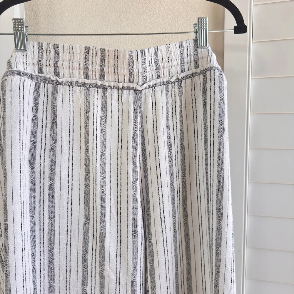 Time & True. Size XL, Striped Wide Leg Pants - Picture 7 of 8
